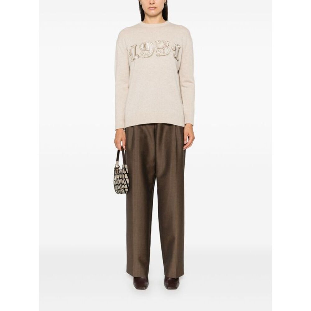 Max Mara Women Silver Sweater - Picture 2 of 5